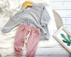 SWEATER RANGLAN GRIS FRANELL - tienda online