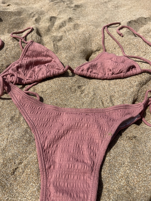 BOMBACHA ROSA TEXTURADA