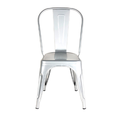 Sillas Tolix Plateadas x6 Outlet en internet