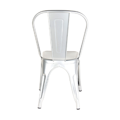Sillas Tolix Plateadas x4 Outlet