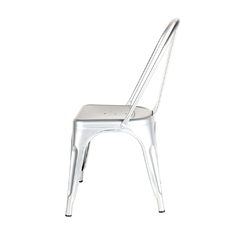 Sillas Tolix Plateadas x4 Outlet en internet