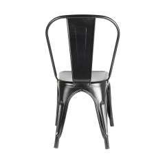 Sillas Tolix Negras x4