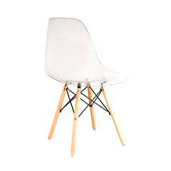 Sillas Eames Transparentes x4 - HOME KONG