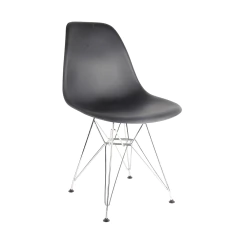 Sillas Eames Eiffel Negras x4 - HOME KONG