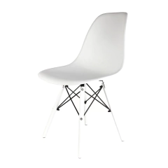 Silla Eames Monochrome Blanca