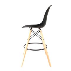 Banquetas Eames Negras x2