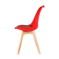 Sillas Tulip Rojas x4