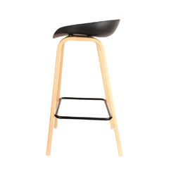 Banqueta Simil Tulip Negra x2 en internet