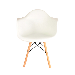 Sillónes Eames Blancos Nórdicos de Comedor x2 en internet