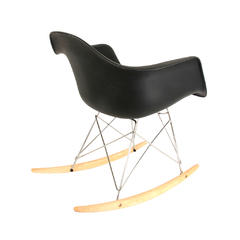 Sillón Mecedor Eames Negro - tienda online