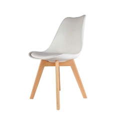 Sillas Tulip Blancas x4 - comprar online