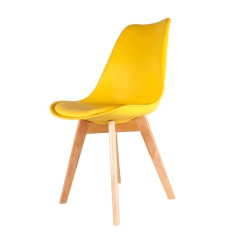 Sillas Tulip Amarillas x4 en internet