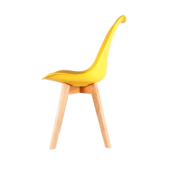 Sillas Tulip Amarillas x4 - HOME KONG