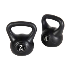 Pesa Rusa Entrenamiento 2Kg Kettlebell x2 Unidades - comprar online