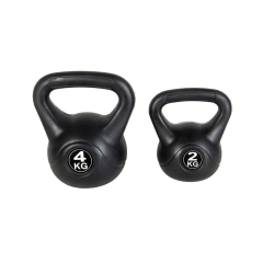 Kit Fitness Pesa Rusa Kettlebell 2kg + 4kg (x1 unidad) en internet