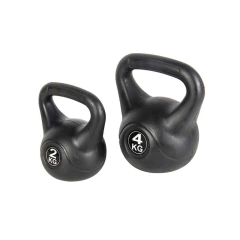 Kit Fitness Pesa Rusa Kettlebell 2kg + 4kg (x1 unidad) - comprar online