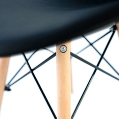 Sillas Eames Negras x4 en internet