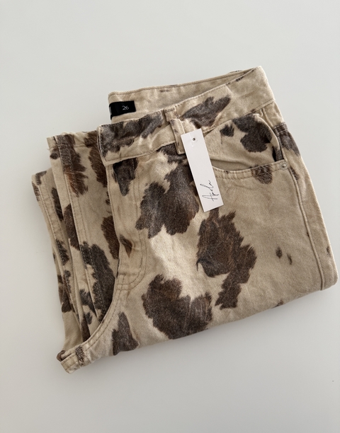 JEAN COW BEIGE - comprar online