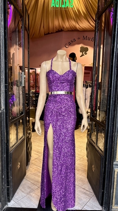 Vestido Face micropalliettes Art.17621 en internet