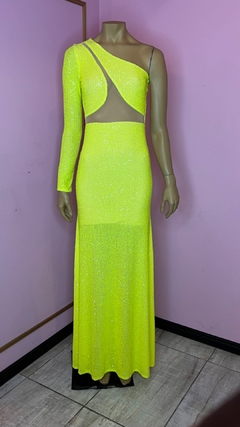 Vestido Thais lineal corte sirena Art. 17582 - comprar online