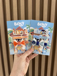 Trio de clip Bluey e Bingo - comprar online