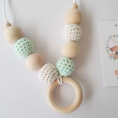 Collar de Lactancia Verde Acqua - comprar online