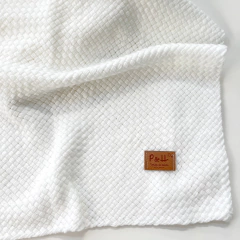 Manta de Lana Blanca - P&H Design