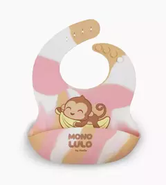 Set Babero Footy X2 Mono Lulo Rosa [2103776] - P&H Design