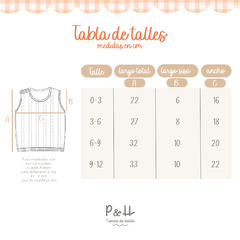 Chaleco de Lana Blanco - tienda online