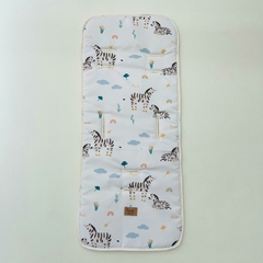 Colchoncito Cochecito Cebras - comprar online