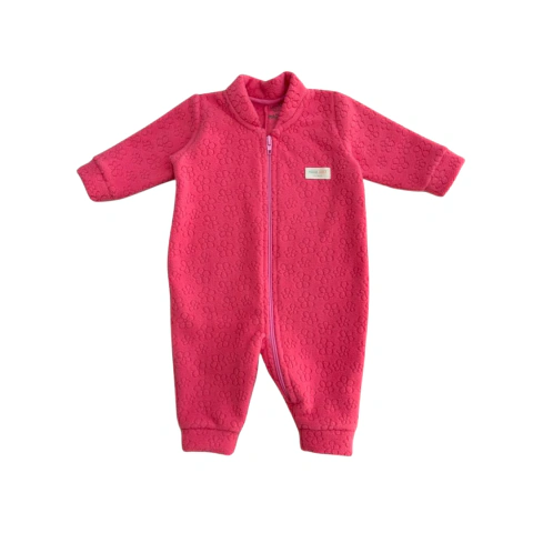Macacão bebê rosa microsoft