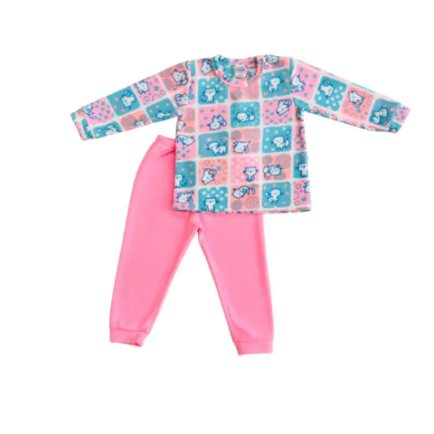 Pijama Soft Gatinhas