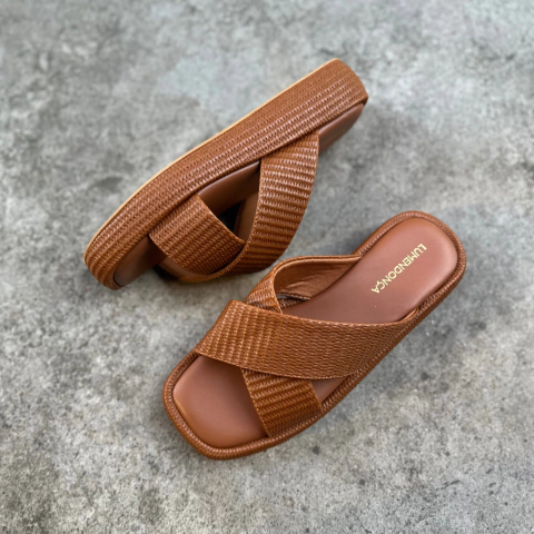 Flatform Textura Caramelo - comprar online