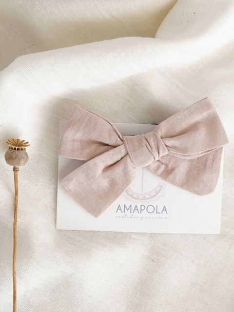 Moño Cala Gomita Rosa