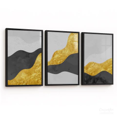 Quadros Decorativos - Conj. Abstratos cod0045 - comprar online