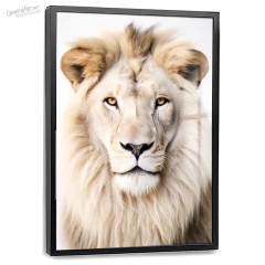 Quadro Decorativo - Leão oponente clean cod0492 - comprar online