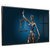 Quadro Decorativo - Estátua da Justiça com tons azuis cod0527 - comprar online
