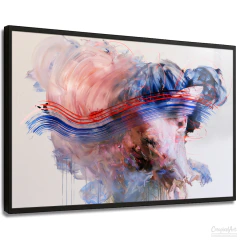 Quadro Decorativo - Expressão Abstrata cod0686