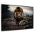 Quadro Decorativo - Leão "Ô caminhar" cod0082