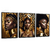 Quadros Decorativos - Conj. Africanas Creapixel Art cod0081