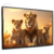 Quadro Decorativo - Família de Leões 2024 Creapixel Art cod0119 - comprar online