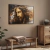 Quadro Decorativo - Jesus Cristo em arte pintura dourada cod0173 - comprar online