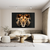 Quadro Decorativo - Leão Abstrato Creapixel Art cod0091 - comprar online