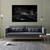 Quadro Decorativo - Lua e estrelas p/b cod0046 - loja online