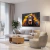 Quadro Decorativo - Macaco com explosão de tintas cod0235 - comprar online