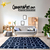 Tapete Decorativo - Abstrato Azul T001 - comprar online