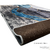KIT EXCLUSIVO - CONJ. DE QUADROS + TAPETE ABSTRATO LUXURY OCEANO (EXCLUSIVIDADE CREAPIXEL ART) na internet