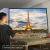 Quadro Decorativo - Torre Eiffel no por do sol cod0043 - loja online