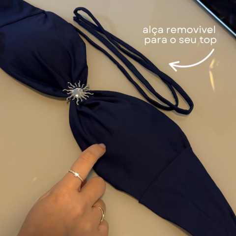 Alça removível - top tomara