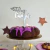 Topper "Feliz cumple" cursiva - comprar online